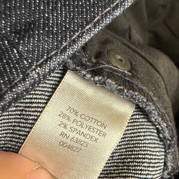 Christopher & Banks Modern Fit Straight Leg Dark Wash Womens Jeans size 6 - Picture 6 of 10